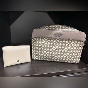 Kate Spade camera bag with matching wallet